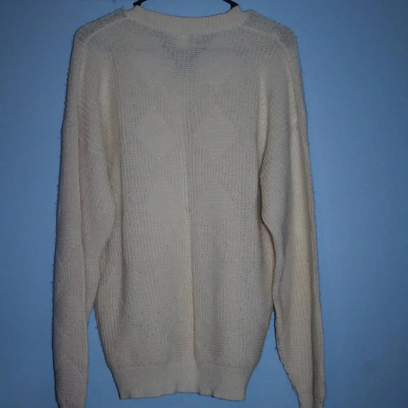 Cuddle Knit Made in the USA V-Neck Sweater Women's Small Modest Vintage - Picture 9 of 14